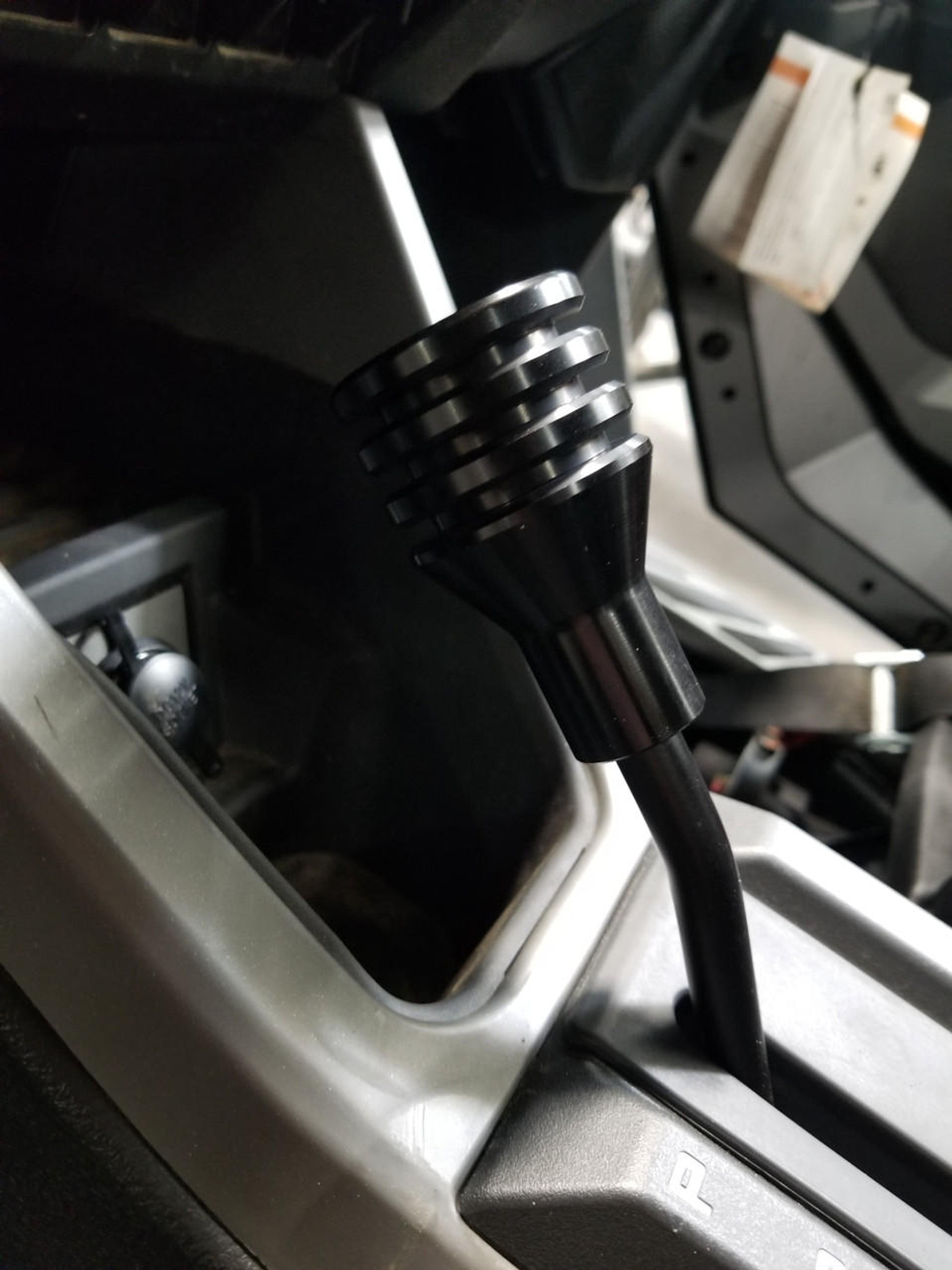Utv Inc Rzr Pro R Black Shift Handle Knob image 2