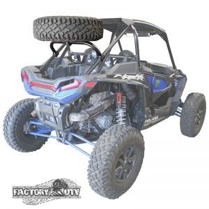 Factory Utv Polaris Rzr Turbo S Steel Dual Clamp Spare Tire Mount image 0