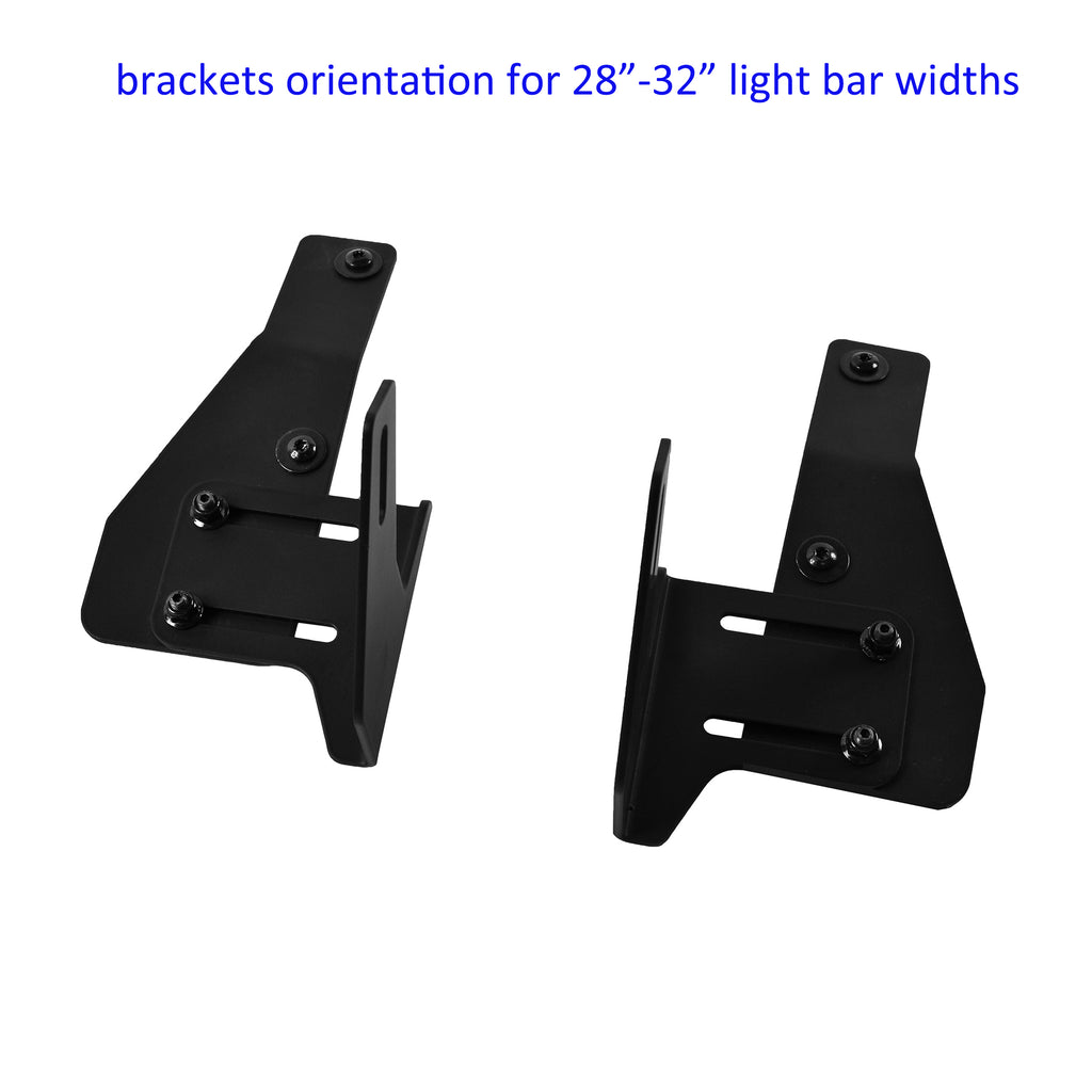 Rzr Pro Xp  Light Bar Mount Brackets - Aprove Usa image 2