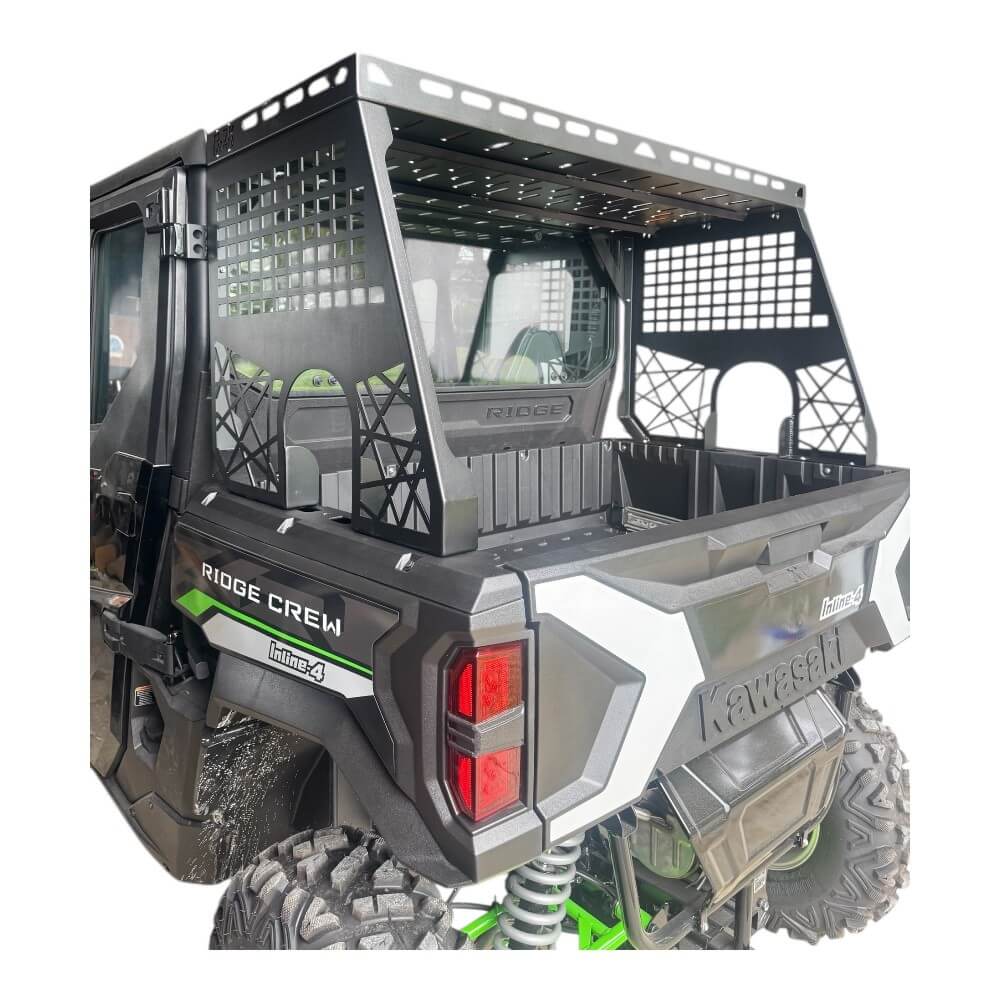 Kawasaki Ridge Bed Rack with Enclosure