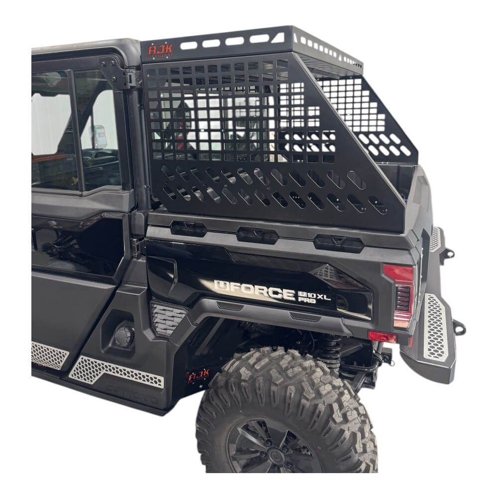 CF Moto UForce U10 Tall Bed Rack with Enclosure