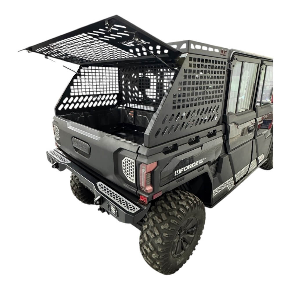 CF Moto UForce U10 Tall Bed Rack with Enclosure