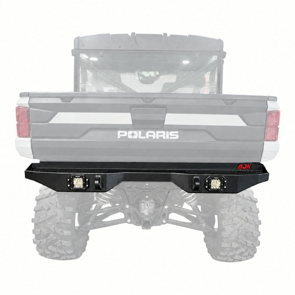 Polaris Ranger 1000XP Rear Bumper by AJK Offroad