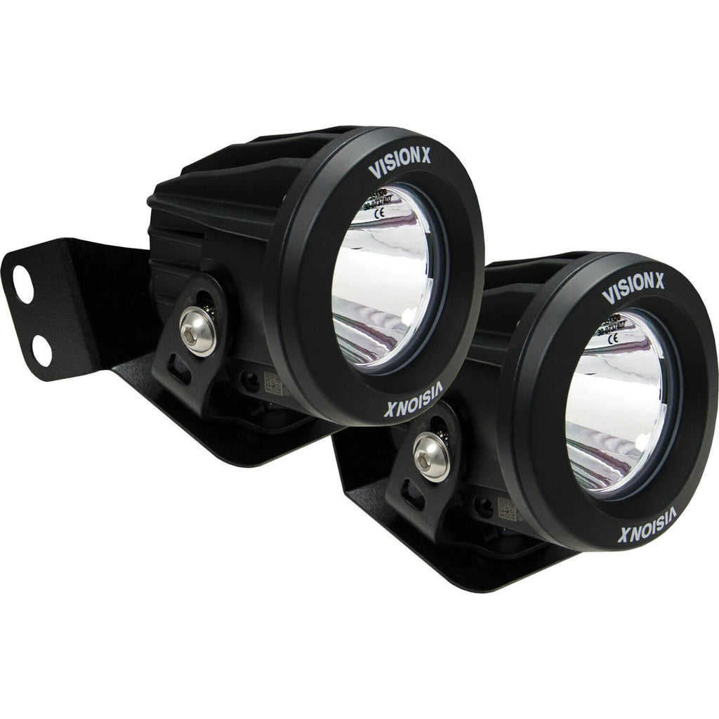 2008-2019 Polaris RZR A-Pillar Optimus Mounts (with Lights)