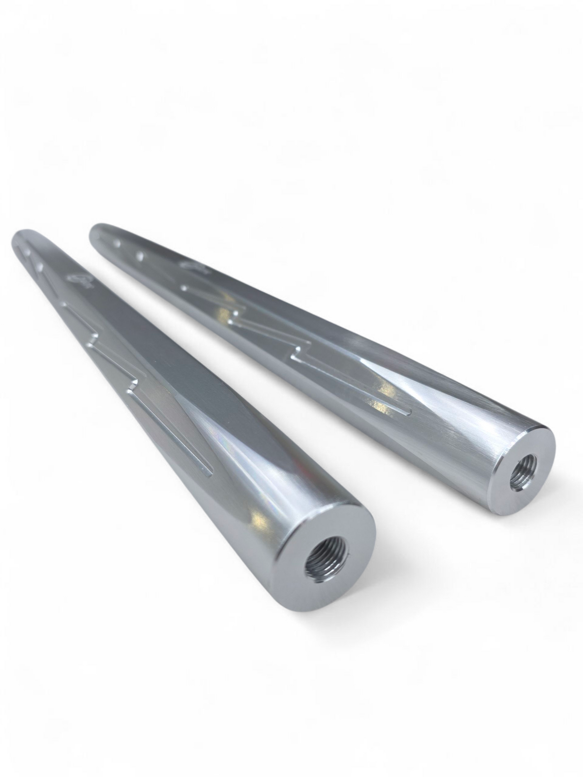 Ballet Rods 2017+ Can Am X3 Maverick Billet Tie Rods Anodized Clear (RS 72