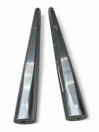 2017+ Can Am X3 Maverick Billet Tie Rods Anodized Clear (RS 72" Model Only)