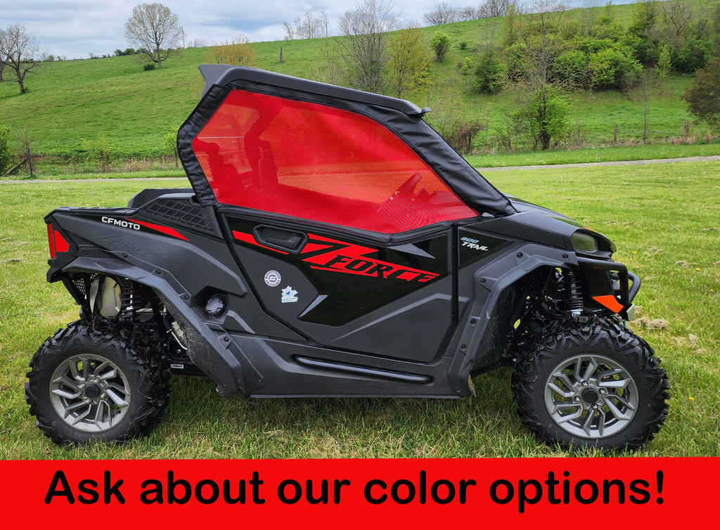 Kawasaki Teryx KRX - Upper Doors with Mesh Windows