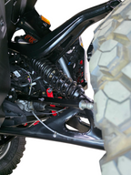 2024+ Can Am Maverick R Billet Tie Rods Anodized Black
