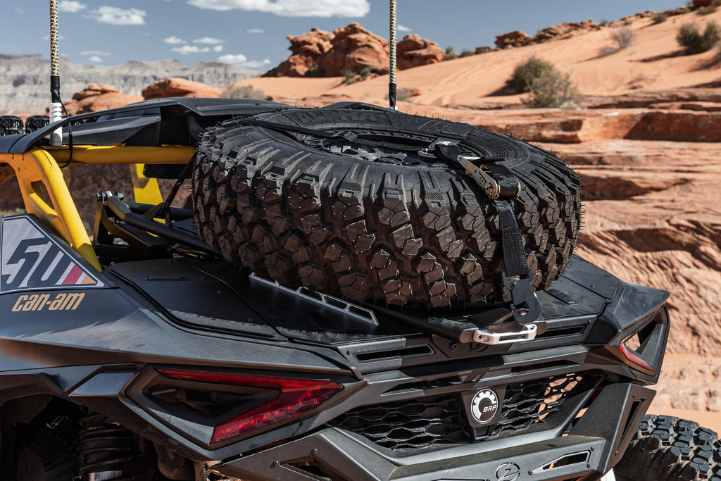2024 to Current Can-am Maverick R Volt Tire Rack for Volt Baja Box