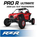 2026 Polaris RZR Pro R Ultimate – Complete Communication Kit with Bluetooth Intercom and 2-Way Radio (10.4″ Touchscreen Models Only)