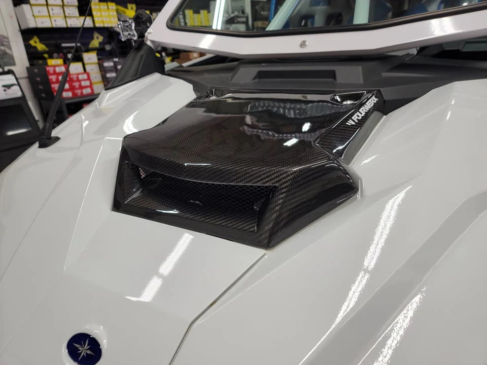 Polaris RZR Pro XP / Pro R Carbon Fiber Hood - V2 2020-2024 image 4