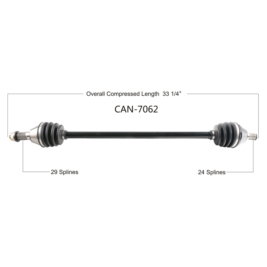 Can-Am Maverick X3 72" Oem Replacement Axle image 4