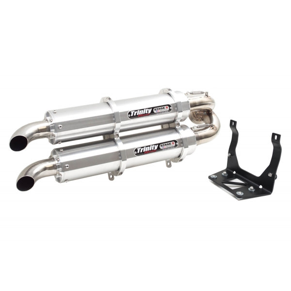Maverick X3 Dual Slip-On Exhaust - Trinity Racing image 0
