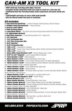 Can-Am Roll-Up Tool Bag With 35Pc Tool Kit image 2