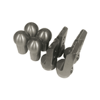 Polaris Pro R Cage Bung Set Domed Style - Ajk Offroad image 2