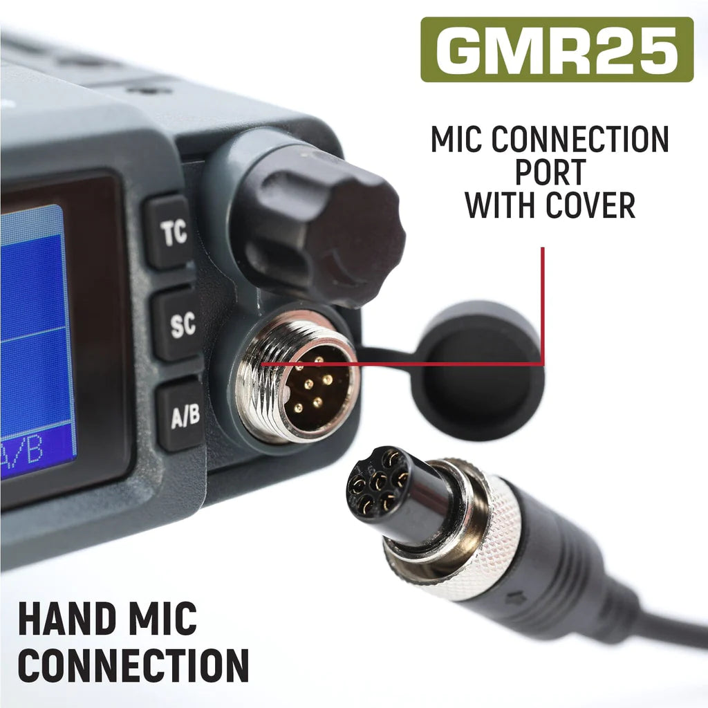 Radio Kit - Gmr-25 Waterproof Gmrs Band Mobile Radio With Antenna image 7