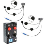 242 Portable Intercom Kit – 2-Person Bluetooth Intercom System