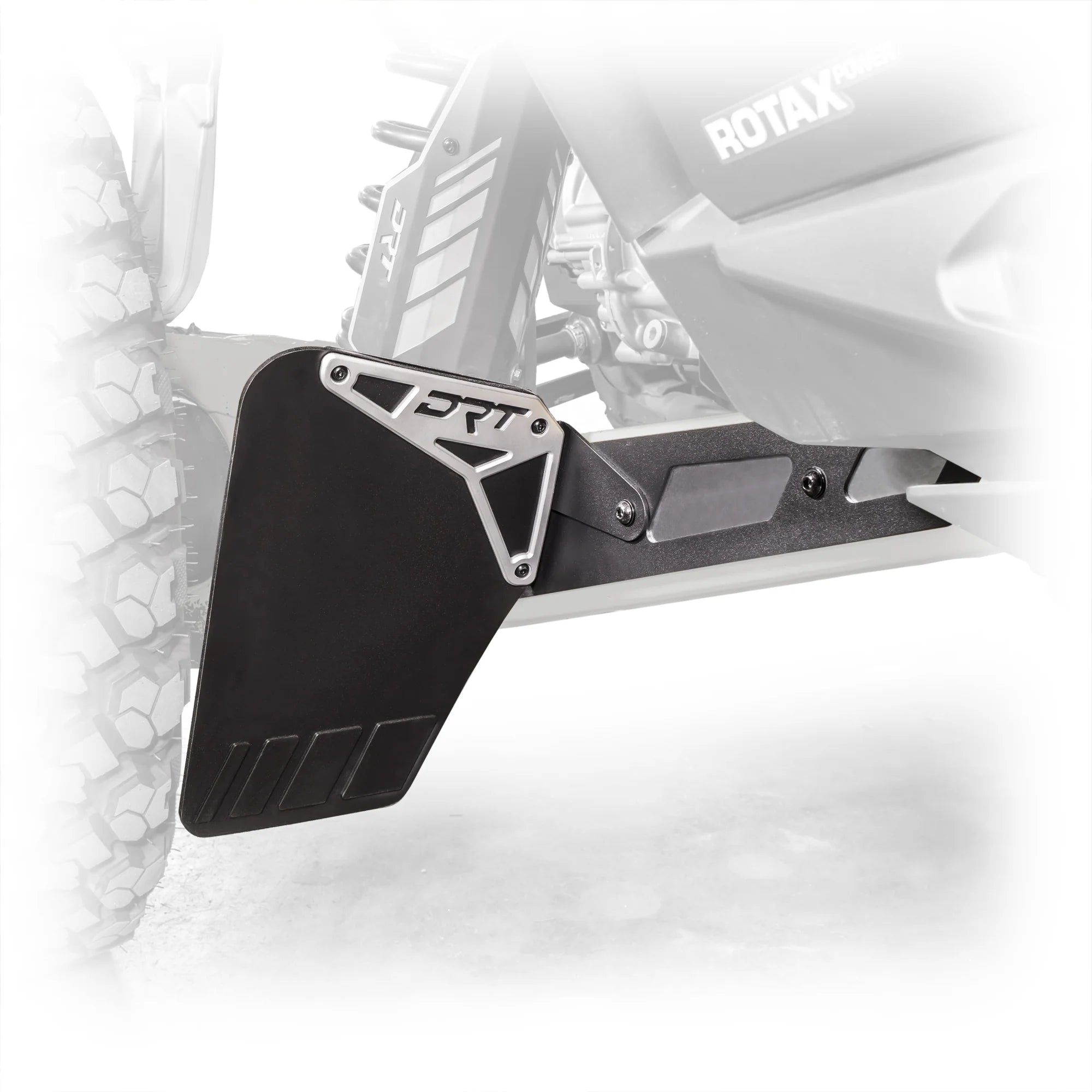 Can-Am 2024+ Maverick R Billet Rear Aluminum Mud/Rock Guard Kit image 0