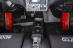 Polaris Rzr Dead Pedal And Foot Rest Cover Set - Red image 1