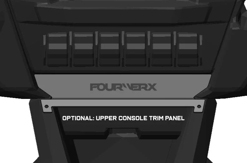 2025+ POLARIS RZR PRO XP / PRO S / PRO R - CARBON FIBER FRONT CENTER CONSOLE