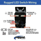 Waterproof Rocker Switch For Mac Helmet Air Pumpers image 2