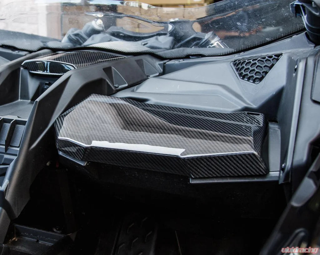 Can-Am Maverick X3 Carbon Fiber Glove Box Lid image 1