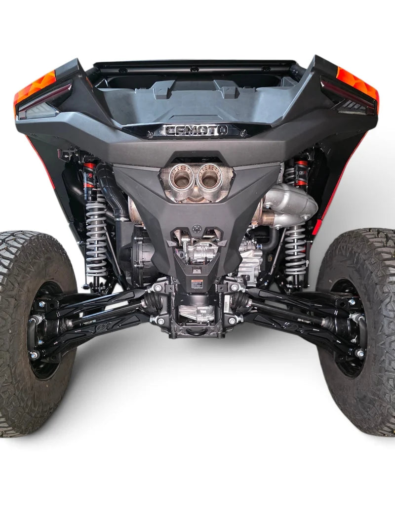2026+ CFMoto ZForce Z10 Race Series High Clearance Billet Radius Rods, Anodized Black