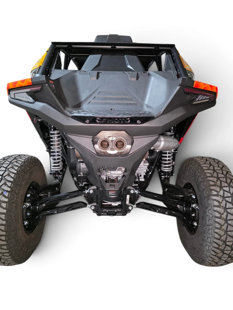 2026+ CFMoto ZForce Z10 Race Series High Clearance Billet Radius Rods, Anodized Black