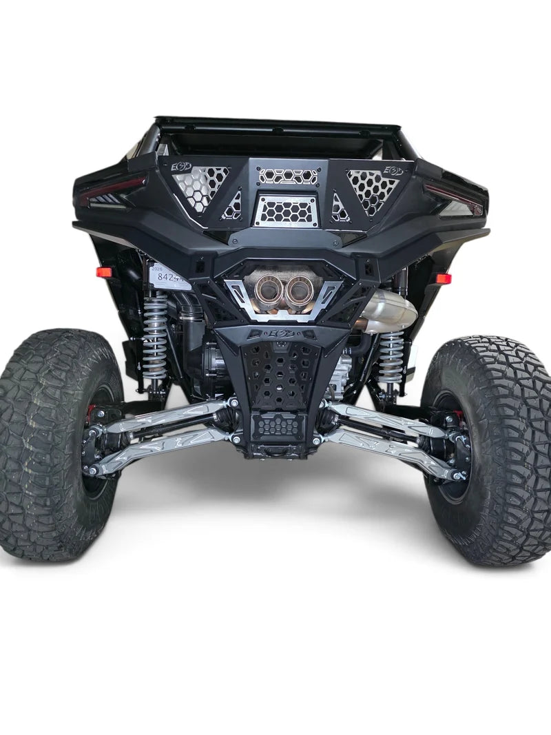 2026+ CFMoto ZForce Z10 Race Series High Clearance Billet Radius Rods, Anodized Clear