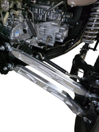 2026+ CFMoto ZForce Z10 Race Series High Clearance Billet Radius Rods, Anodized Clear