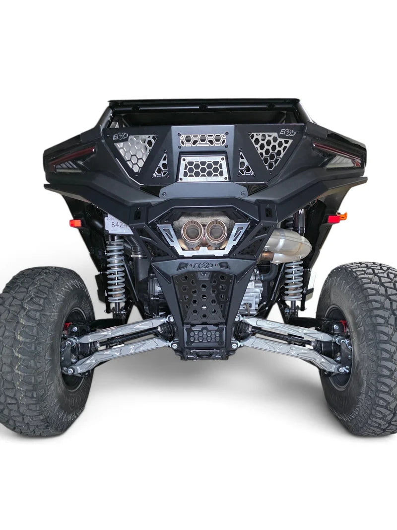 2026+ CFMoto ZForce Z10 Race Series High Clearance Billet Radius Rods, Anodized Clear