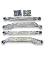 2026+ CFMoto ZForce Z10 Race Series High Clearance Billet Radius Rods, Anodized Clear