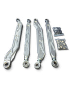 2026+ CFMoto ZForce Z10 Race Series High Clearance Billet Radius Rods, Anodized Clear