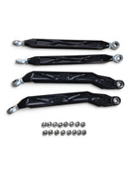 2026+ CFMoto ZForce Z10 Race Series High Clearance Billet Radius Rods, Anodized Black