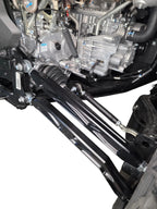 2026+ CFMoto ZForce Z10 Race Series High Clearance Billet Radius Rods, Anodized Black