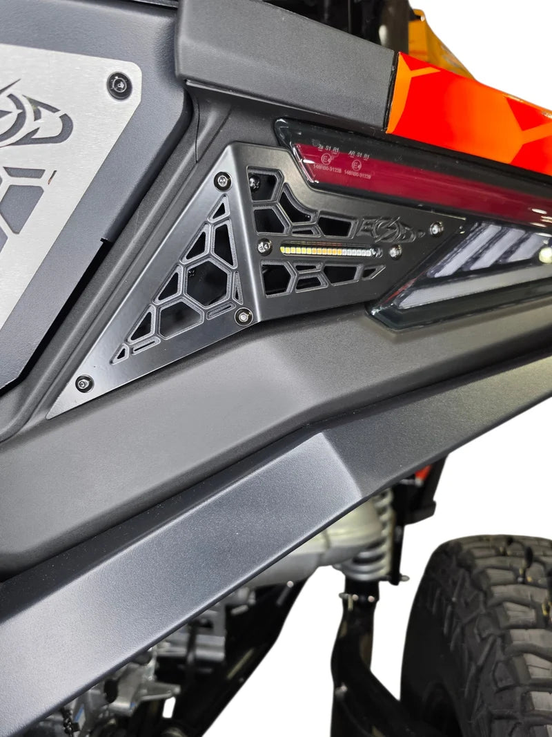 2026+ CFMoto ZForce Z10 Litt 4" Chase Bar Pocket Mounts