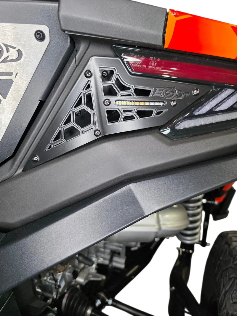 2026+ CFMoto ZForce Z10 Litt 4" Chase Bar Pocket Mounts
