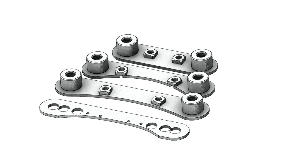Maverick X3 Radius Rod Race Plates image 0