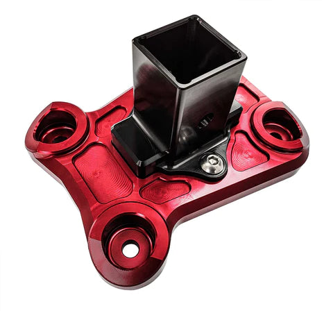 Polaris Rzr Pro R/Turbo R Rear Plate With Hitch image 0