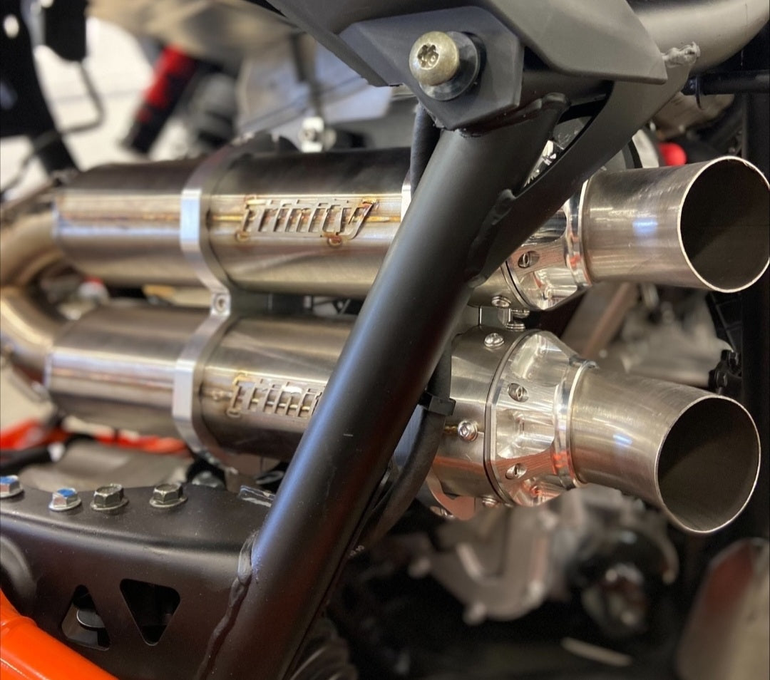 Rzr Pro R Slip-On Exhaust - Trinity Racing image 2