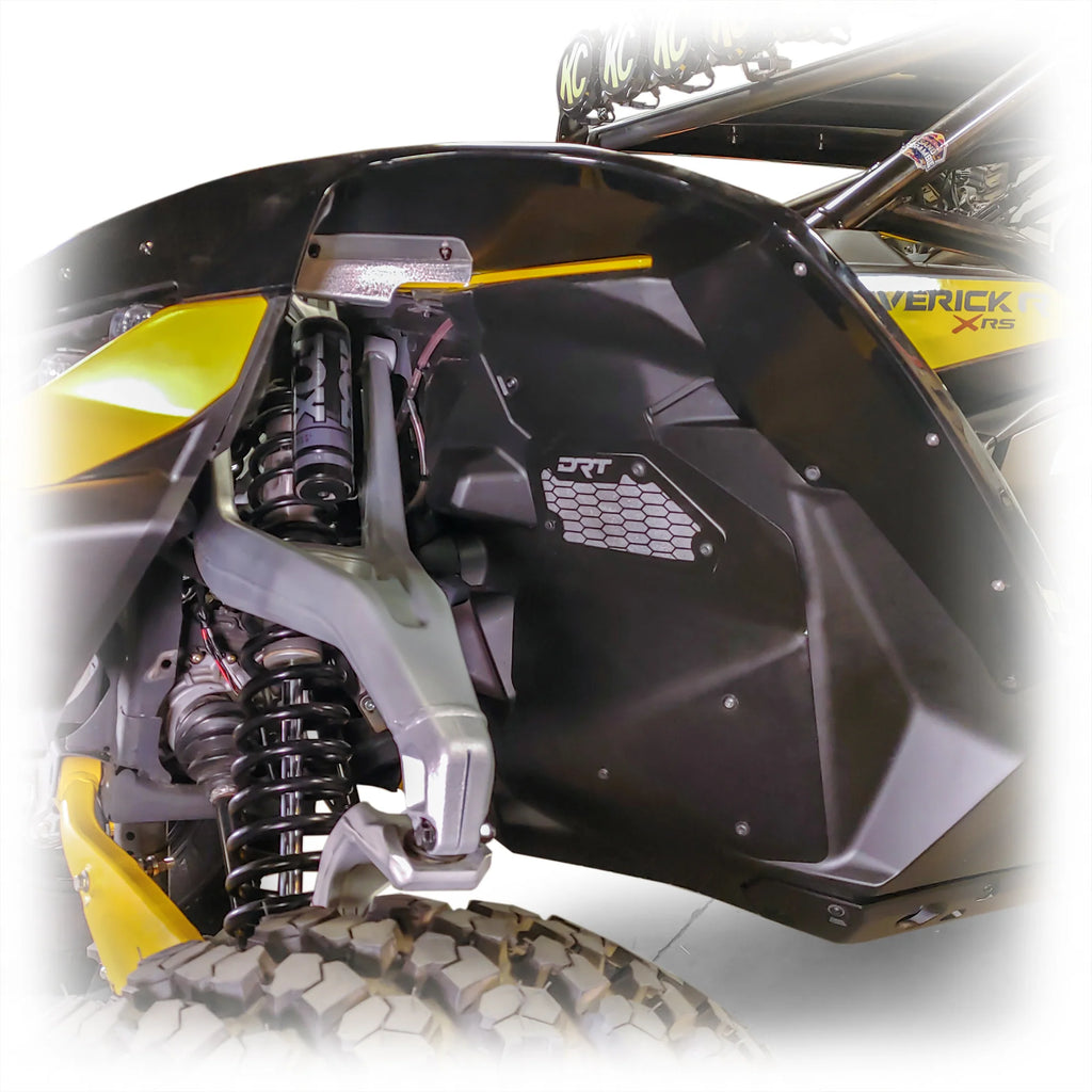 DRT Can-Am 2024+ Maverick R Front Aluminum Rock Guard Kit image 5