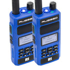 2 Pack - R1 Business Band Digital Analog Handheld Radio - By Rugged Radios image 0