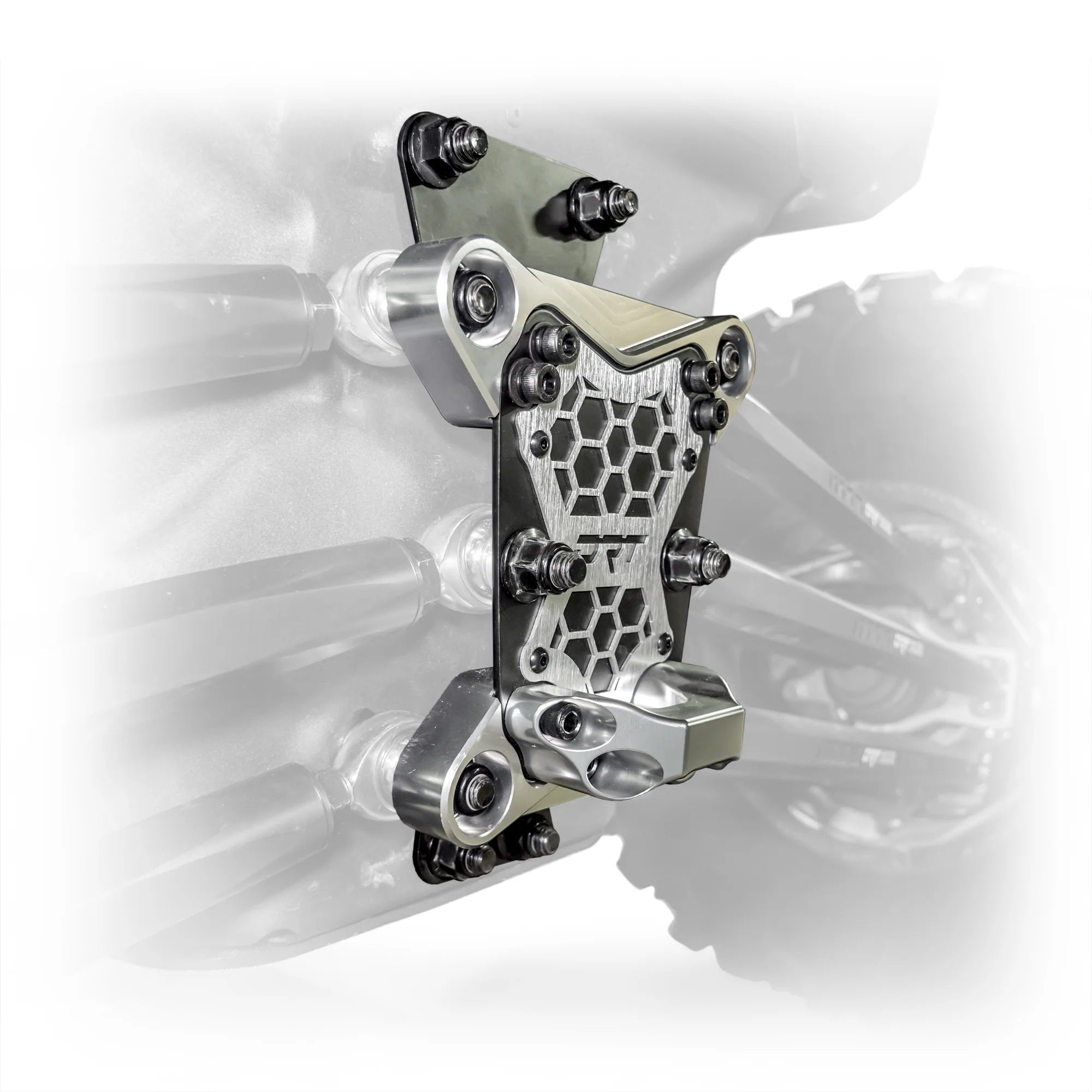 DRT Can-Am Maverick X3 2017+ Billet Aluminum 3-PC Radius Rod Plate Kit image 6