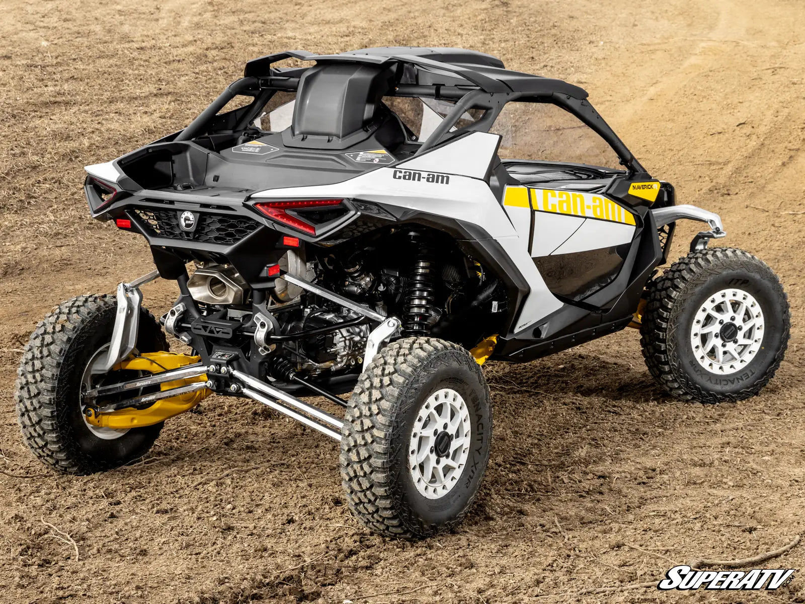 Can-Am Maverick R Scratch-Resistant Rear Windshield image 3