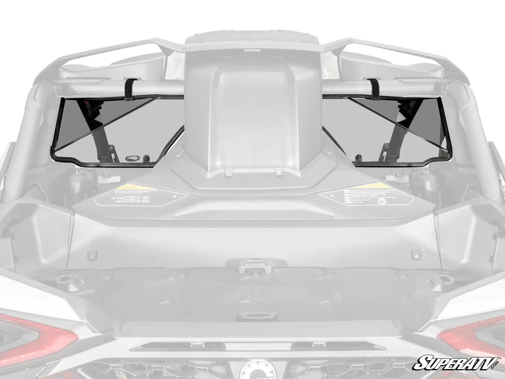 Can-Am Maverick R Scratch-Resistant Rear Windshield image 0
