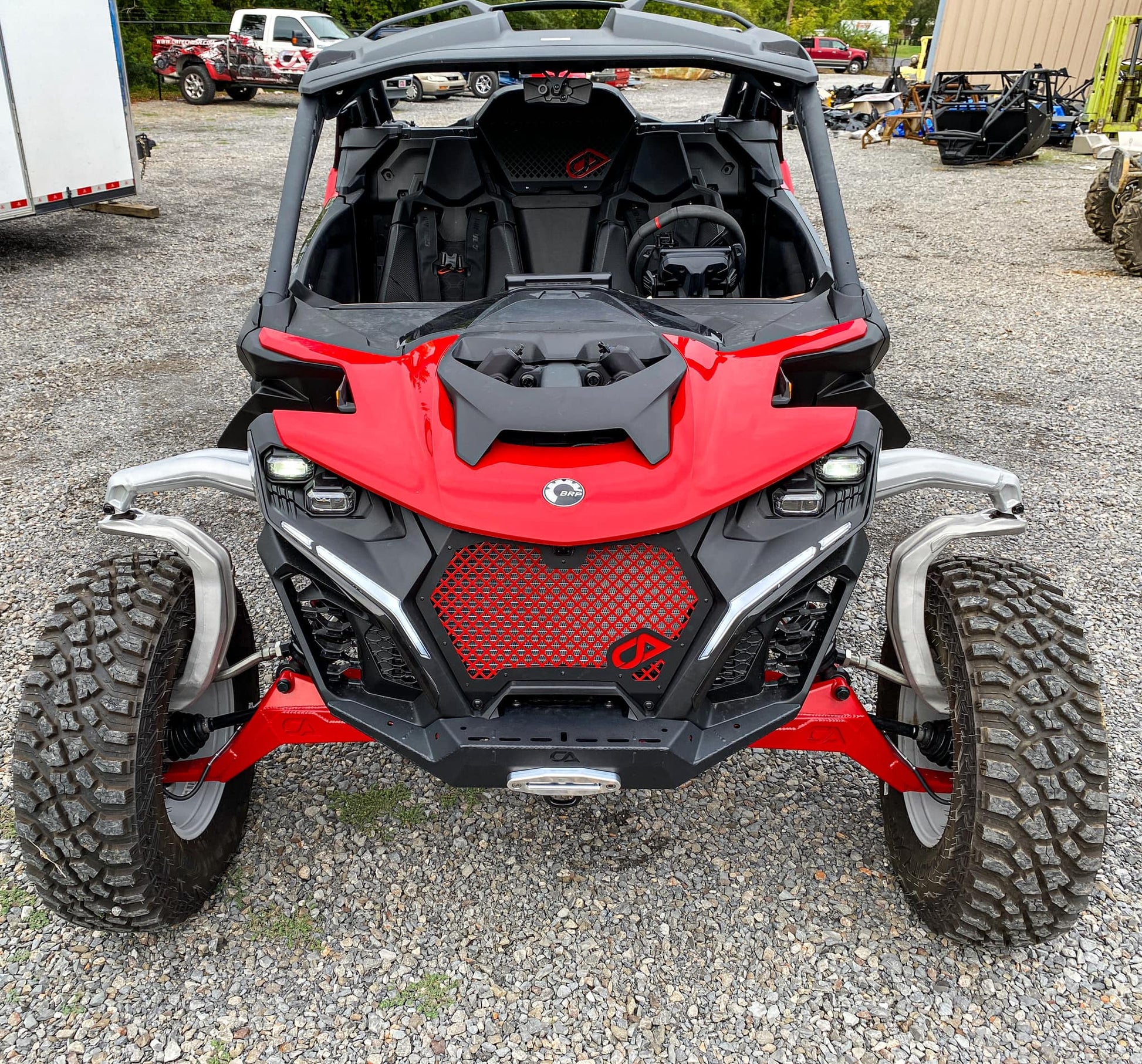 Can-Am Maverick R Grille - CA Tech image 1
