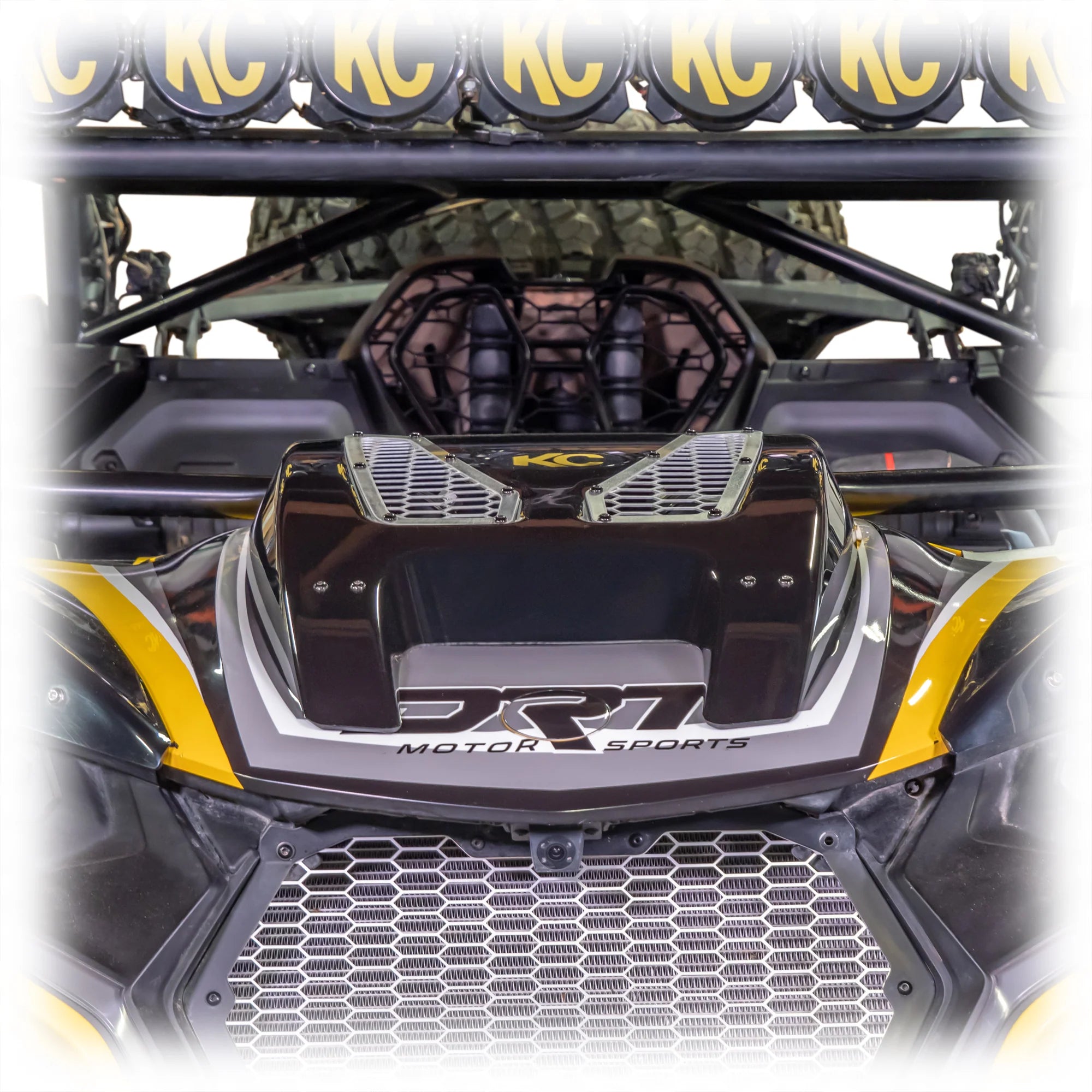 DRT Can-Am 2024+ Maverick R High Impact ABS Hood Scoop image 2