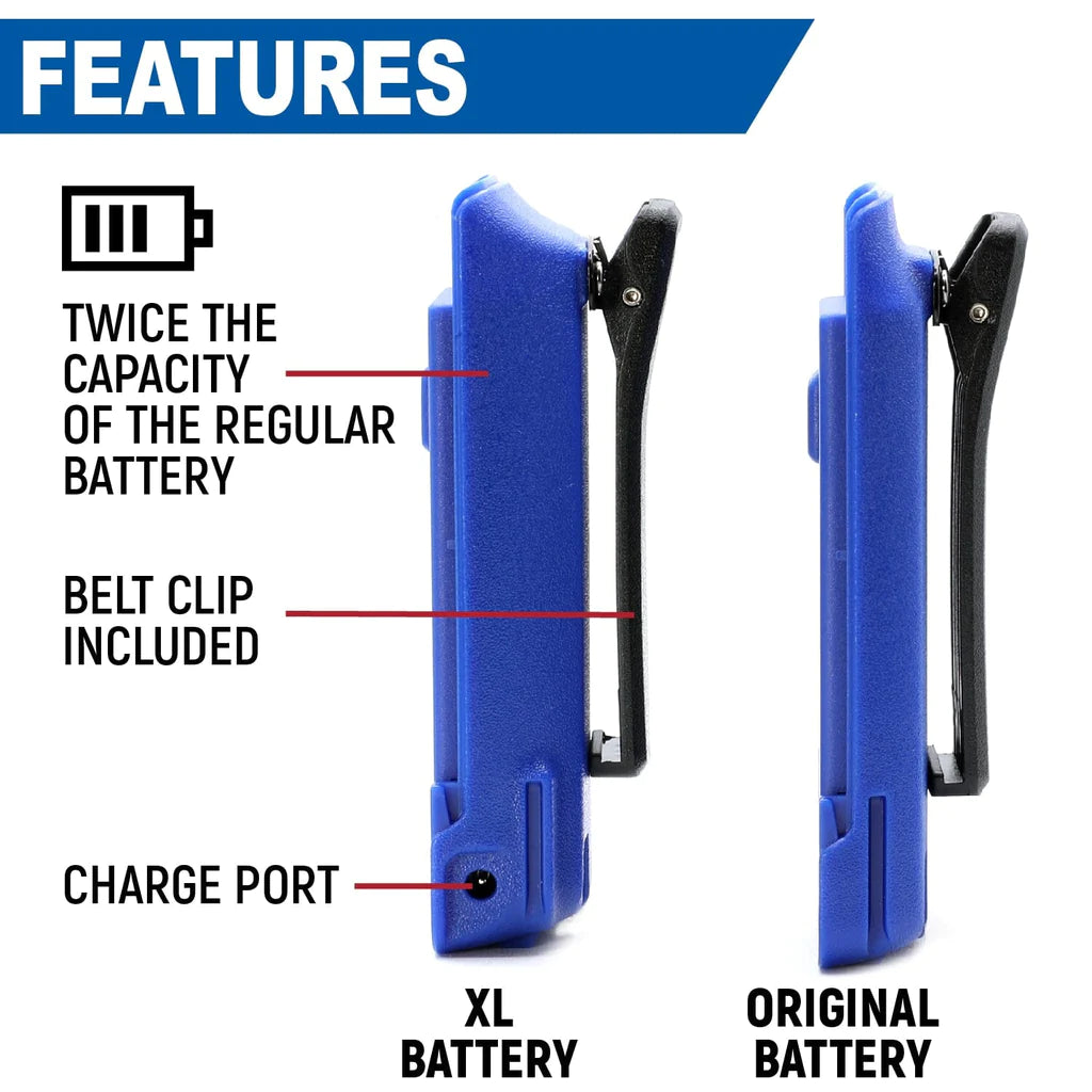 Bundle - R1 Handheld Radio With Long Range Antenna And High Capacity Battery image 7