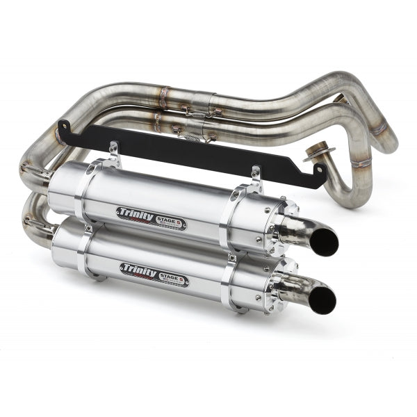 Honda Talon Dual Exhaust System - Brushed image 0