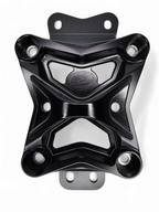 2022 to Current Can Am X3 10 Bolt Radius Rod Plate with Pull Hook (Black) image 1